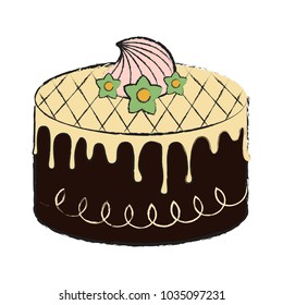 Detailed cake icon