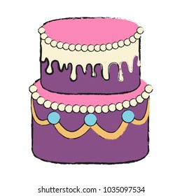 Detailed cake icon