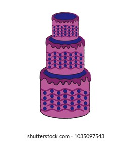 Detailed cake icon