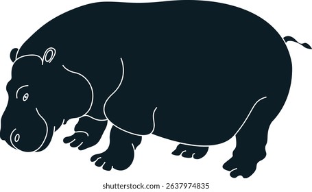 A detailed and captivating illustration of animals in wild nature, featuring wildlife such as lions, elephants, deer, birds, and more in their natural habitat.