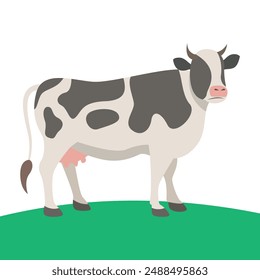 Detailed Cattle Vector Graphics for Farming Design
