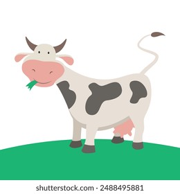 Detailed Cattle Vector Graphics for Farming Design