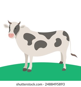 Detailed Cattle Vector Graphics for Farming Design