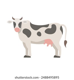 Detailed Cattle Vector Graphics for Farming Design