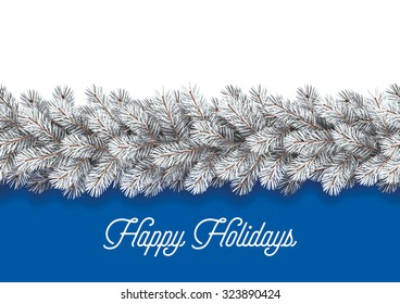 Detailed Christmas Decorations Card
