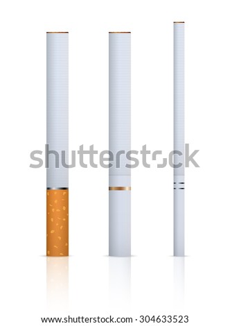 Detailed cigarettes