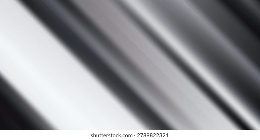 Detailed close up view of smooth metallic steel surface with reflective properties