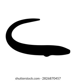 Detailed close-up of a black fish hook, highlighting its curved shape and sharp point, isolated on a plain white background.