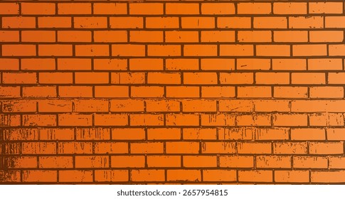 Primer plano detallado de una pared de ladrillo con textura, fondo de pared de ladrillo rojo, pared de ladrillo rojo, fondo de textura de pared de ladrillo rojo con hormigón viejo y patrón arquitectónico sólido