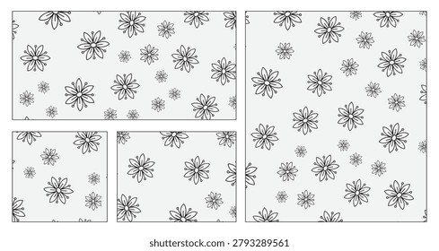 Detailed close-up of snowflakes showcasing diverse intricate patterns and unique structures on a plain background.