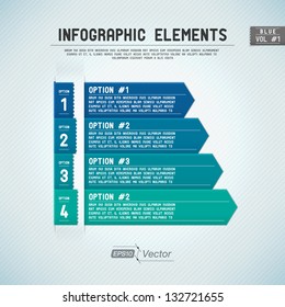 Detailed colorful infographic elements