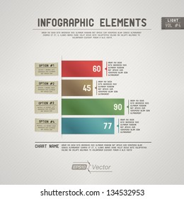 Detailed colorful infographic elements