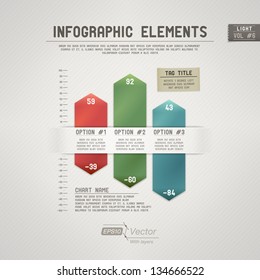 Detailed colorful infographic elements