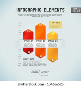 Detailed colorful infographic elements