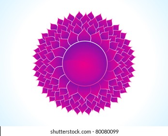 detailed crown chakra vector illustration