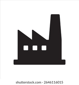 A detailed design depicting a factory. 