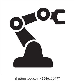 A detailed design depicting a robotic arm