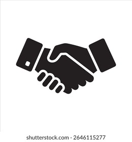 A detailed design depicting two hands clasped in a handshake