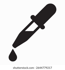A detailed design featuring a balanced pipette, likely for scientific or laboratory use. The design incorporates a range of colors and is highly detailed, suitable for various applications.