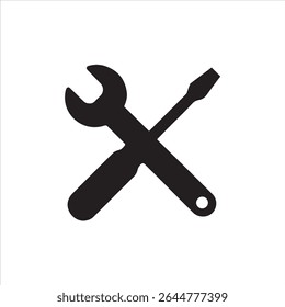 A detailed design featuring a collection of tools. The design utilizes a range of colors, including CMYK, grayscale, and spot colors. High-resolution image suitable for various applications.