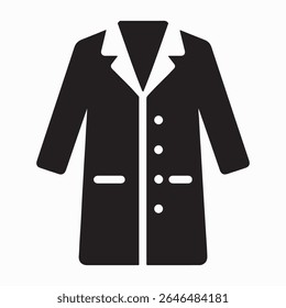 A detailed design featuring a lab coat. 