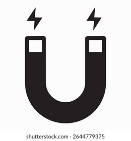 A detailed design featuring a magnet, likely showcasing its magnetic field or functionality.
