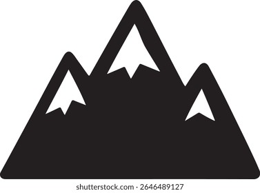 A detailed design featuring a mountain landscape. 