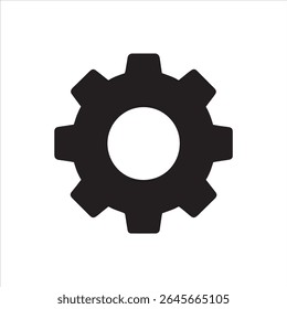 A detailed design featuring a single gear
