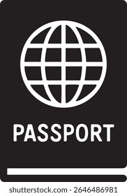 A detailed design of a passport, likely including all the necessary elements such as a photograph area, personal information fields, and security features. .