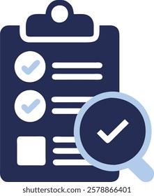 Detailed Document Verification Icon for Employment Use