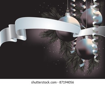 detailed eps8 Christmas background