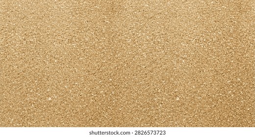 Detailed granular surface of light brown beach sand offering abundant negative space for text overlay. Useful for nature and travel themes.