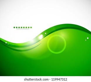 Fondo abstracto verde detallado
