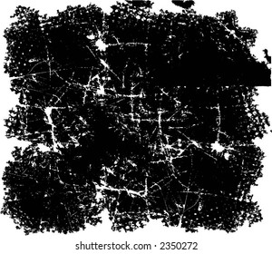 Detailed grunge background - vector