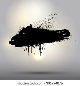 Detailed grunge splat background