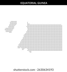 Detailed illustration of Equatorial Guinea's map