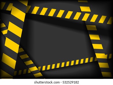 Detailed Illustration Of A Industrial Danger Lines Background, Eps10 Vector