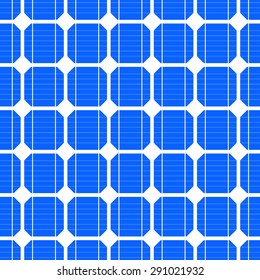 detailed illustration of a seamless photovoltaik solar cell pattern, eps10 vector