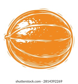 Detailed image of a fresh, ripe orange with textured skin, highlighting natural color and surface details for healthy food and fruit themes.