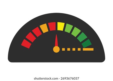 Detailed LED VU meter circuit diagram vector on white background. Perfect for audio electronics, sound visualization, engineering, and educational technical projects.