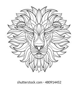 1,323 Mandala lion Images, Stock Photos & Vectors | Shutterstock