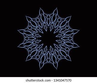 detailed mandala vector 19