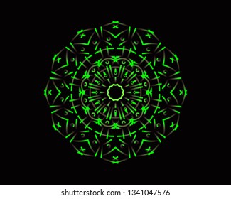 detailed mandala vector 19