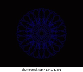 detailed mandala vector 19