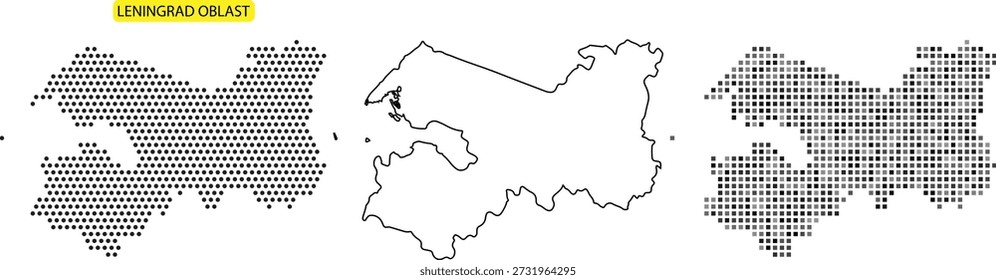 Detailed map of gmina bledzew with various visual representations