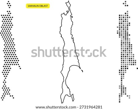 Detailed map illustrations featuring various design elements and geographic representations