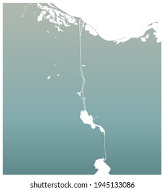 Detailed map of Suez Canal in Egypt.
Suez map of vector.