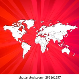 Detailed Map of The World