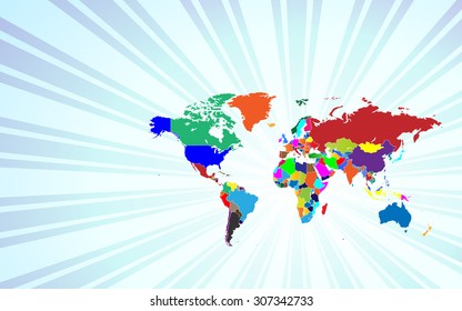 Detailed Map of The World! All Countries Included
