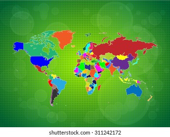 Detailed Map of The World! All Countries Included